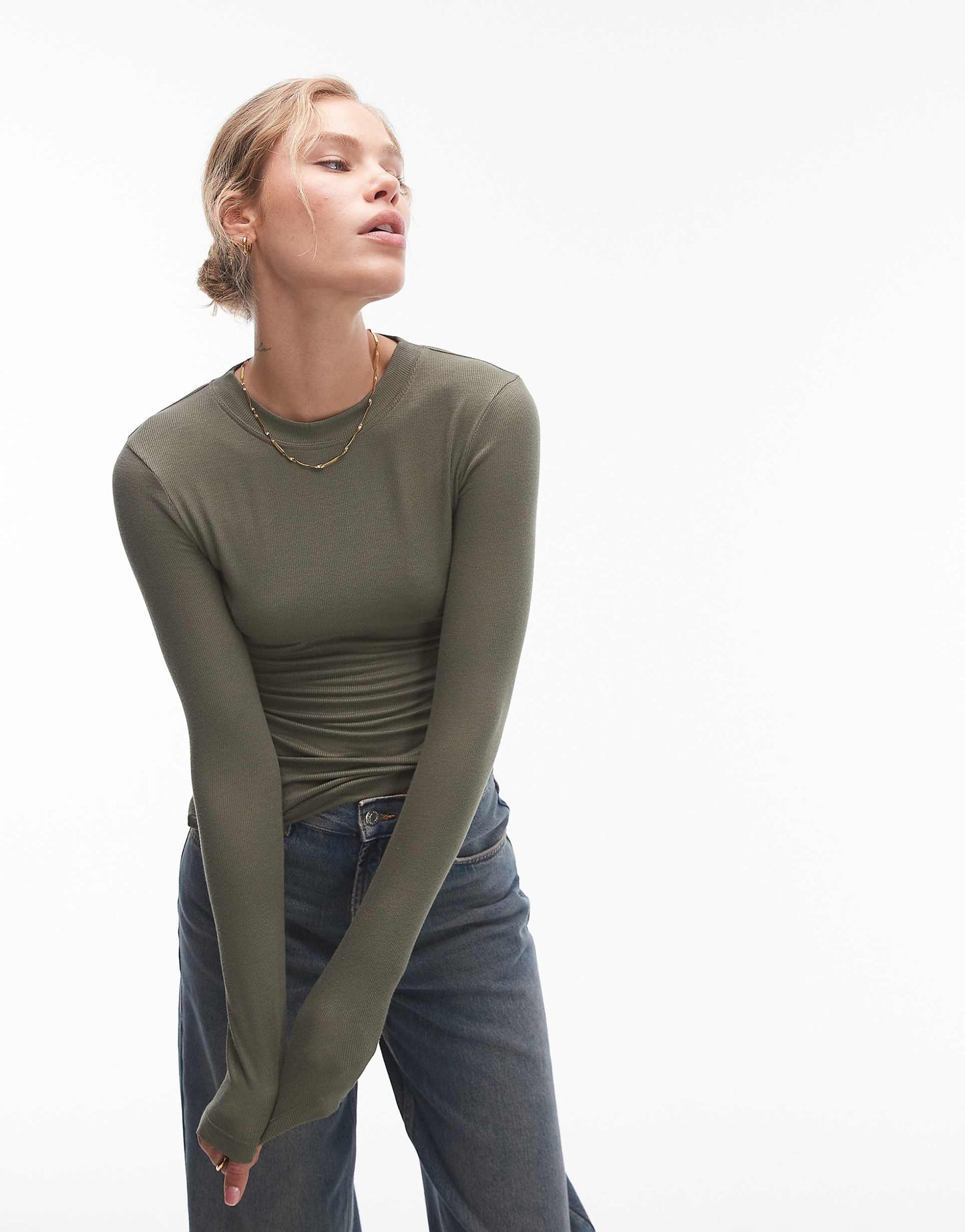 Premium Rib Long Sleeve Top