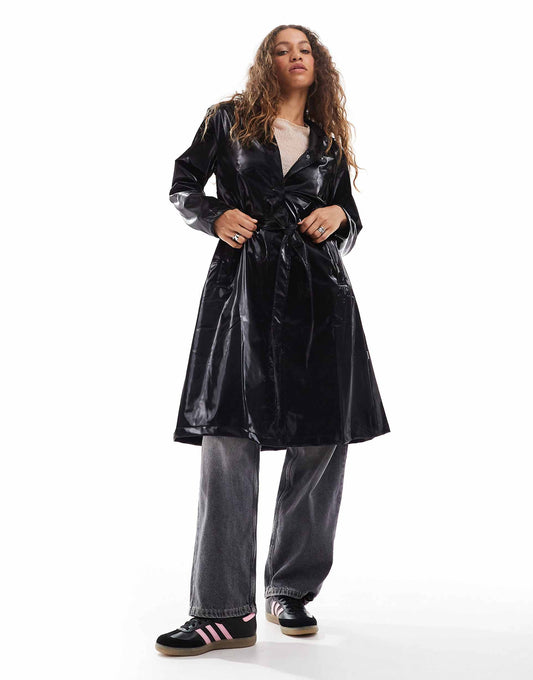 12040 A-Line Waterproof Long Jacket