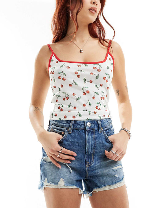 Ripped Denim Short