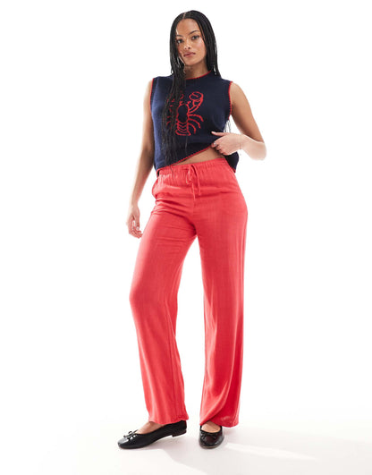 Tall Tailored Pull On Trouser