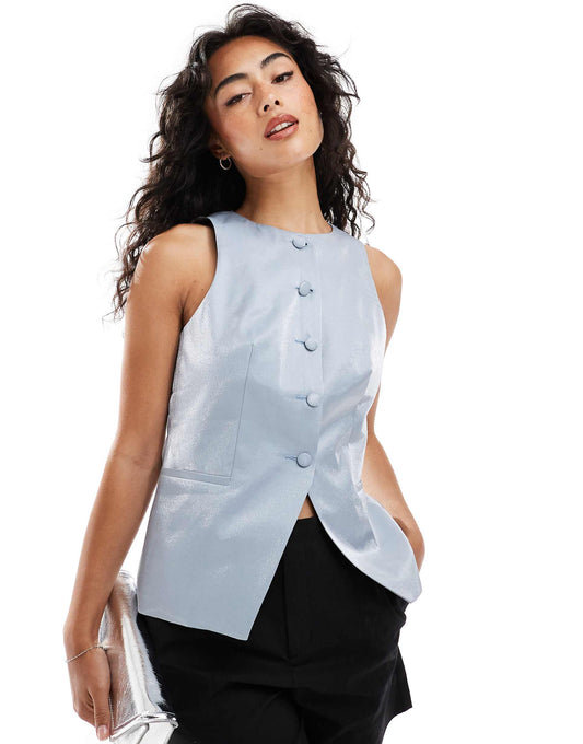 High Neck Waistcoat