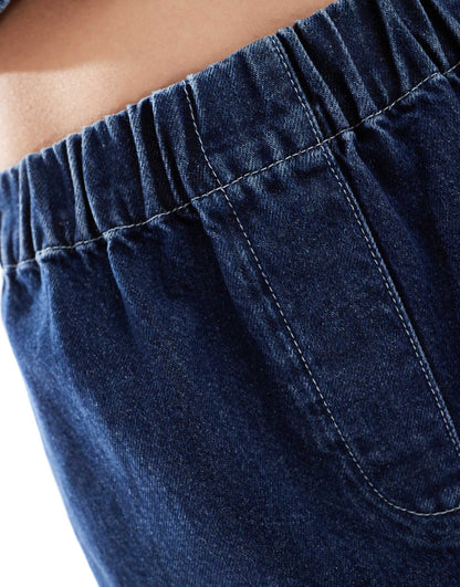 Denim Boxer Short Co-Ord