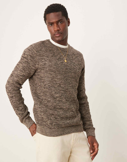 Textured Knitted Jumper