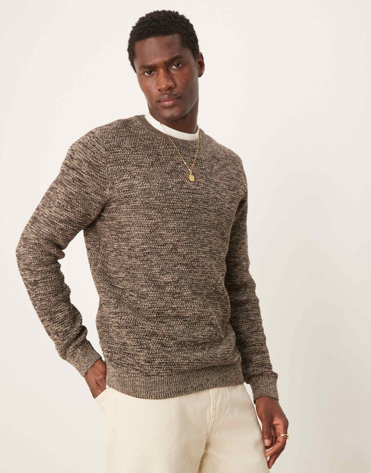 Textured Knitted Jumper