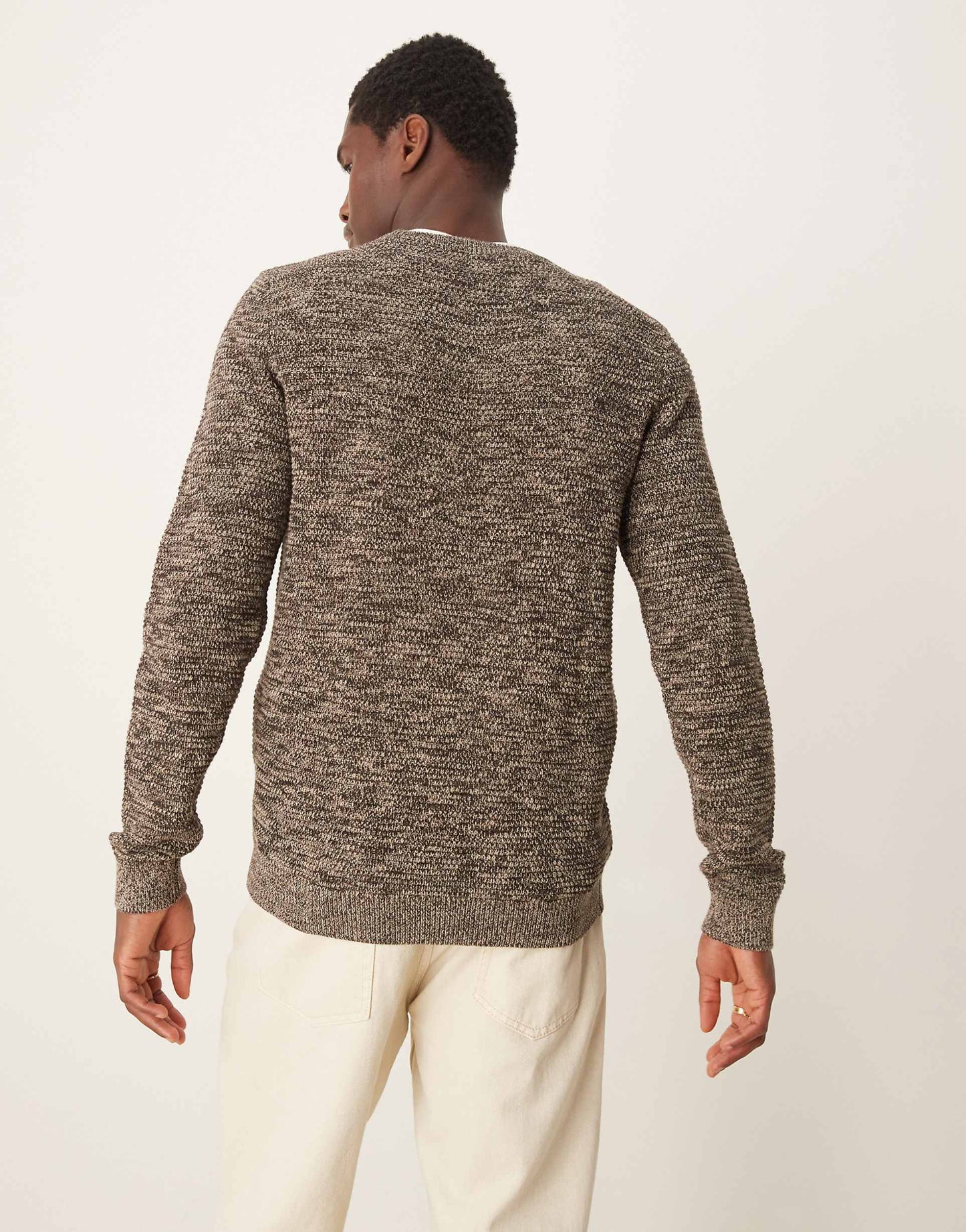 Textured Knitted Jumper