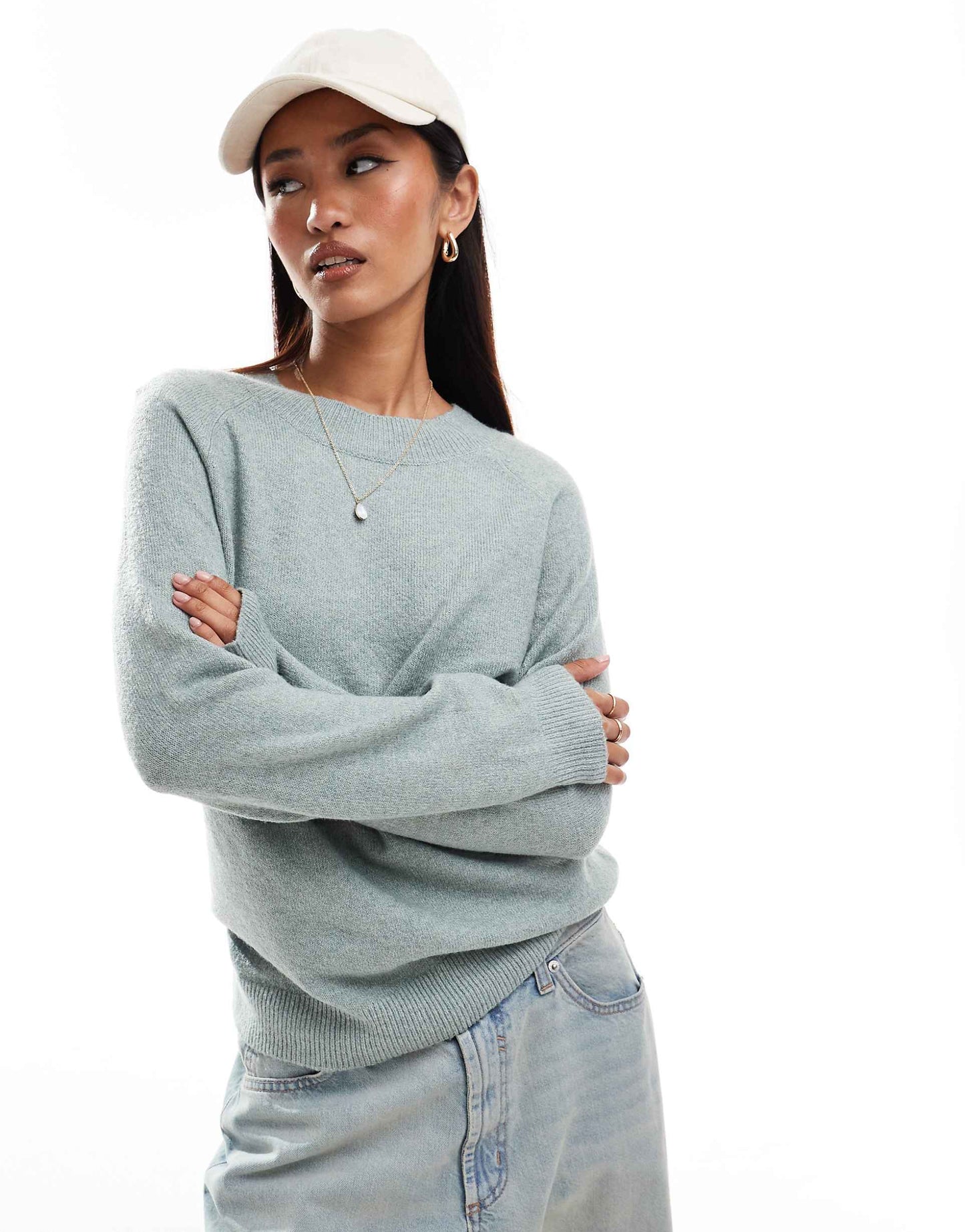 Crew Neck Knitted Jumper
