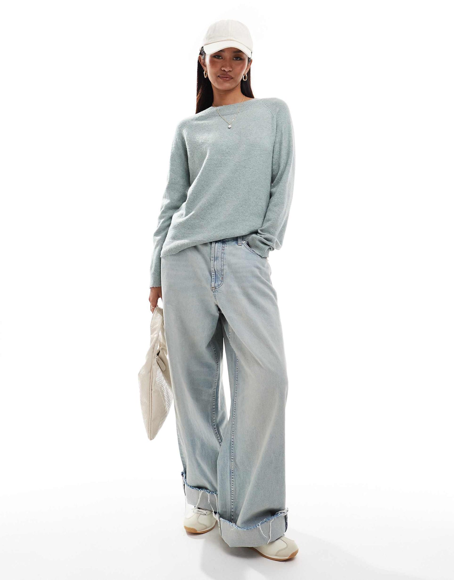 Crew Neck Knitted Jumper