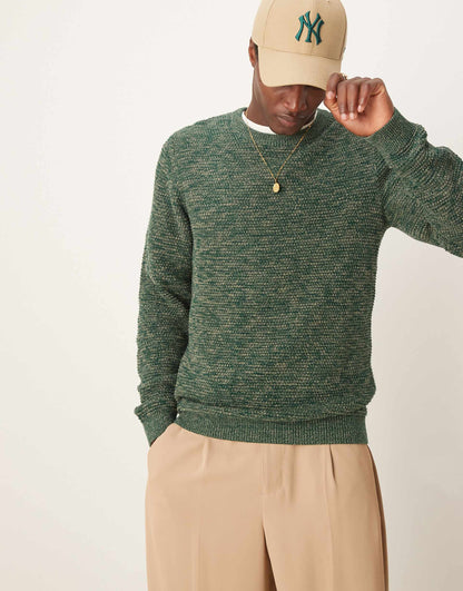 Textured Knitted Jumper