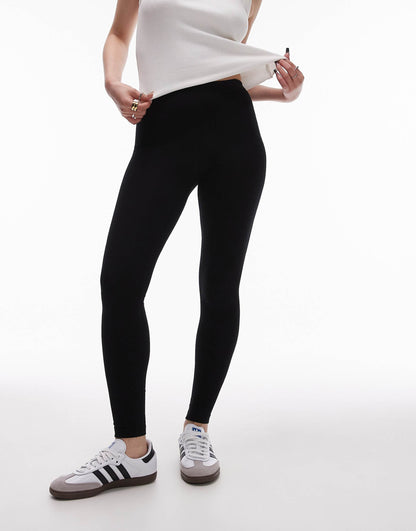 Petite Basic Ankle Length Legging