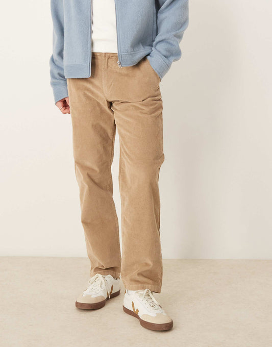 Miles Straight Fit Cord Trouser
