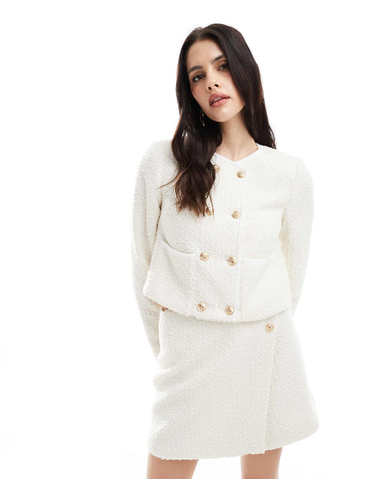 Boucle Boxy Jacket Co-Ord