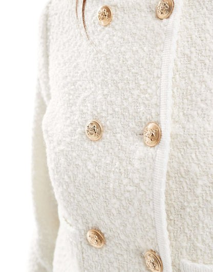 Boucle Boxy Jacket Co-Ord