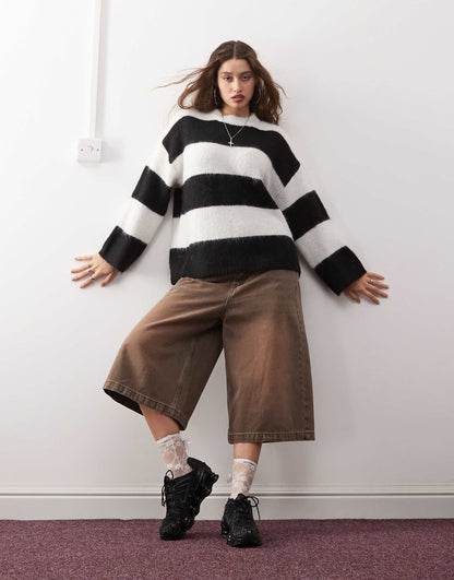 Oversize Fuzzy Jumper