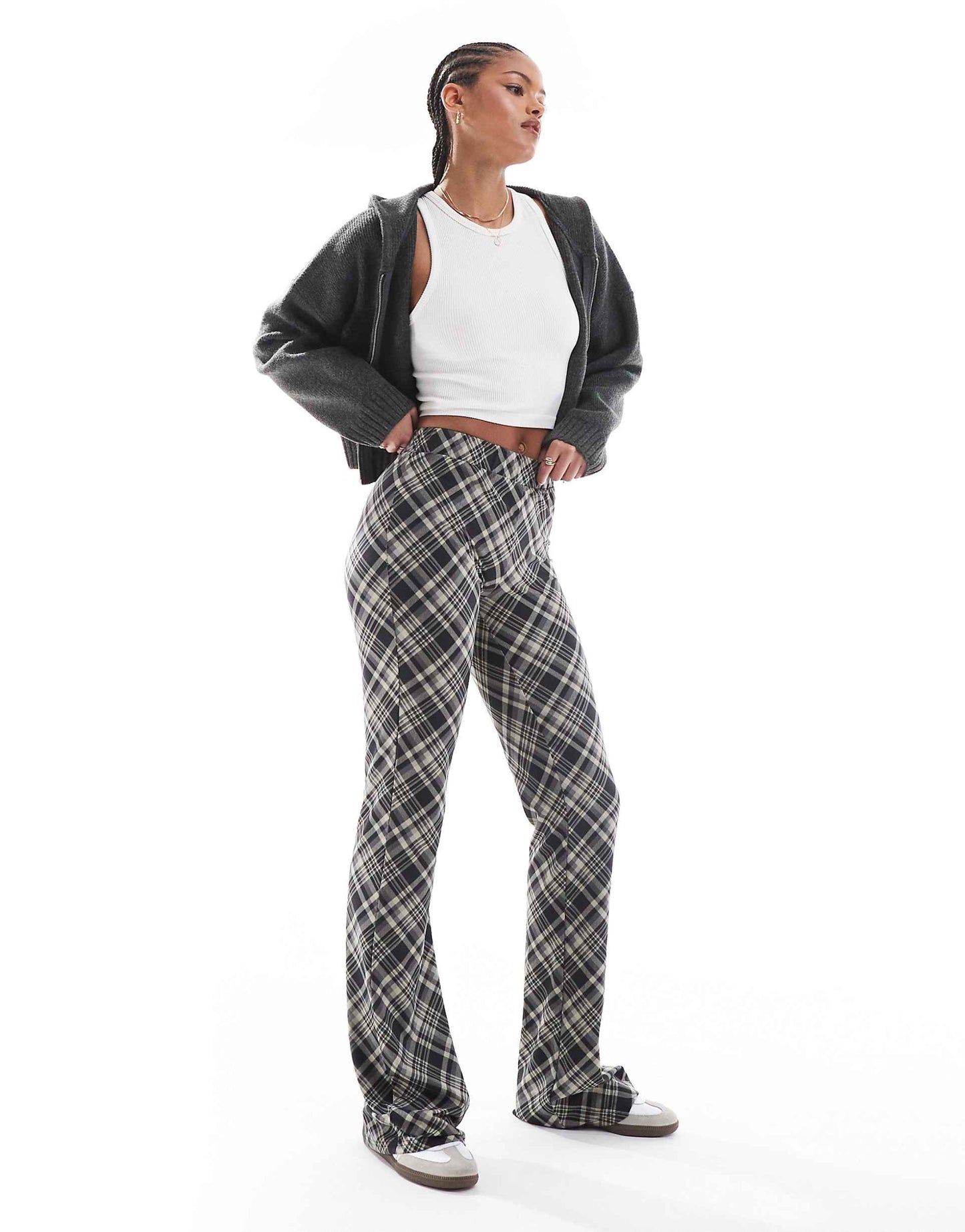 Tall Flare Trousers