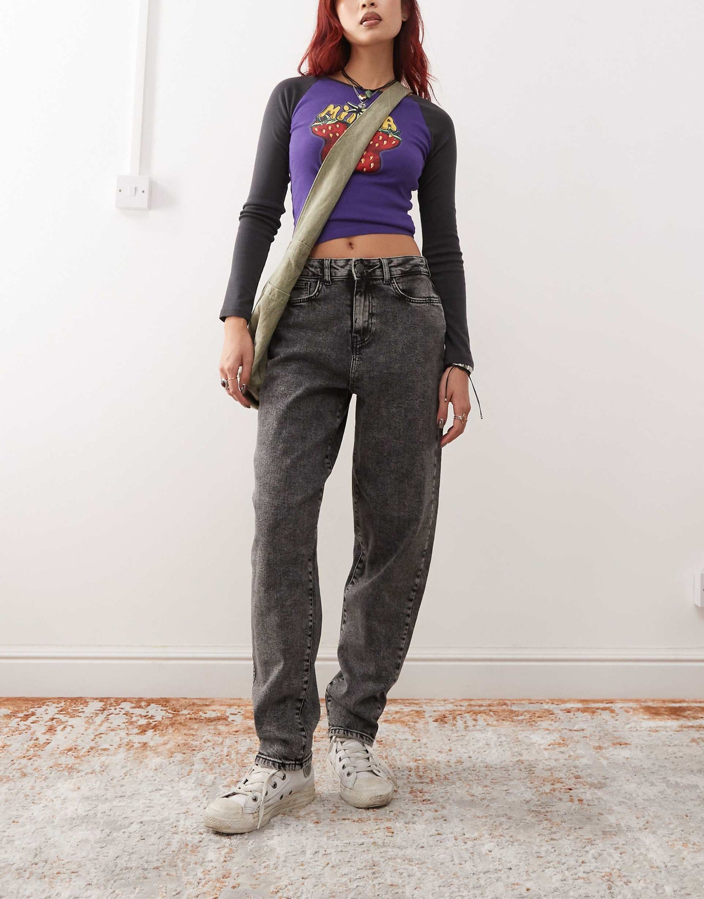 Rhoda High Waist Mom Fit Jeans