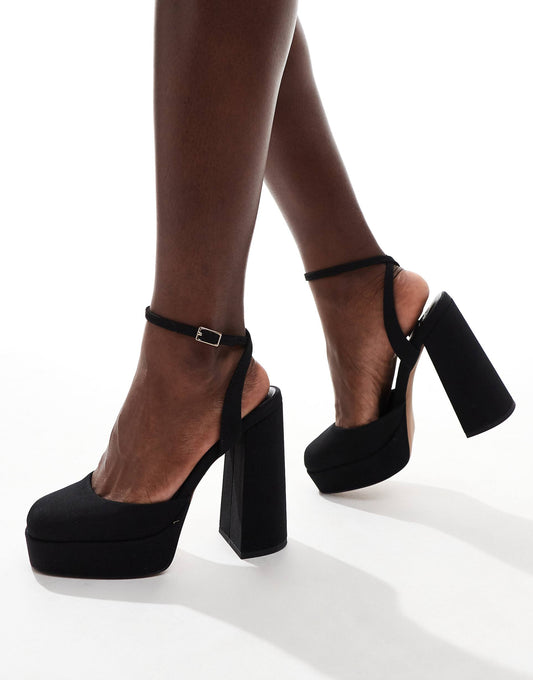 Pressure Platform High Heeled Shoes