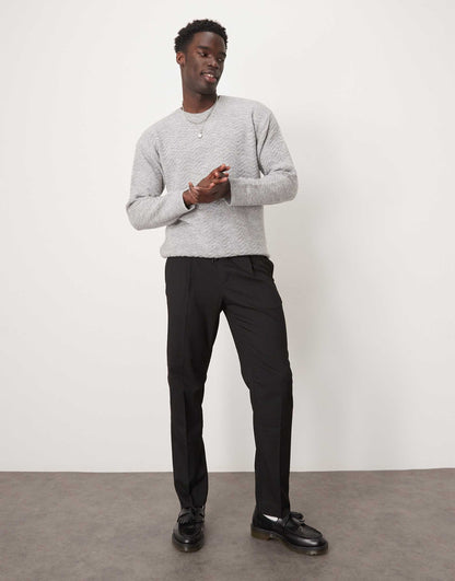 Relaxed Tapered Fit Waistband Trouser