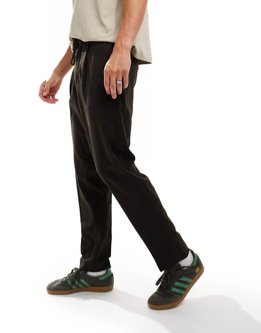 Relaxed Tapered Fit Waistband Trouser