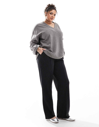 Curve Supersoft Oversized V Neck Jumper