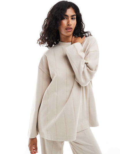 Supersoft Wide Rib Co-Ord Jumper