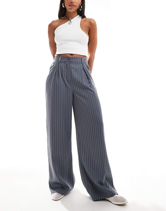 Wide Leg Smart Trouser