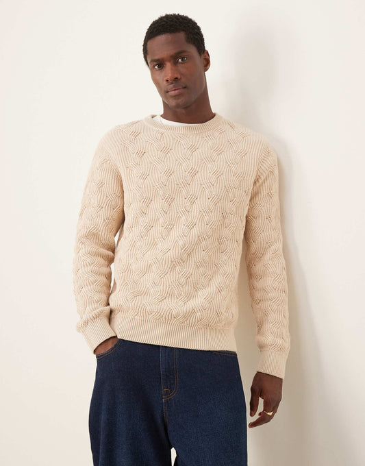 Crew Heavy Structure Knit Jumper