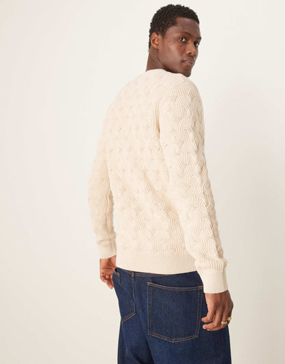 Crew Heavy Structure Knit Jumper