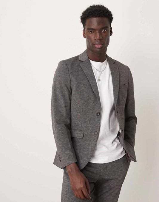 Noah Slim Fit Jersey Suit Blazer