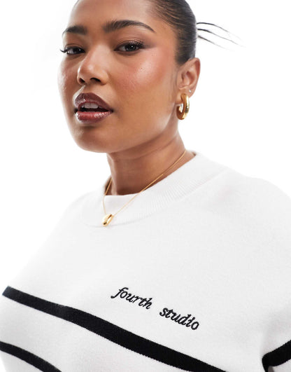 Plus Exclusive Crew Neck Jumper