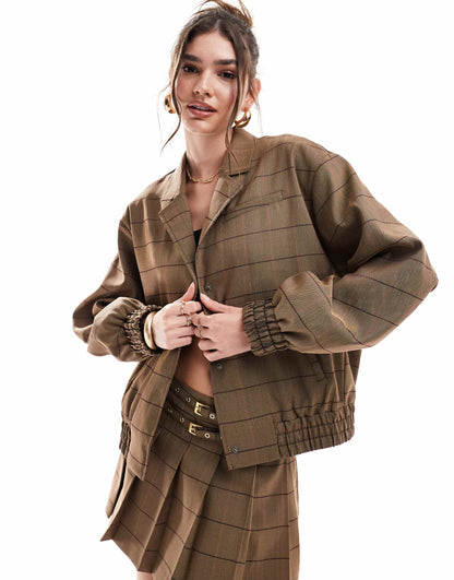 Tailored Bomber Jacket