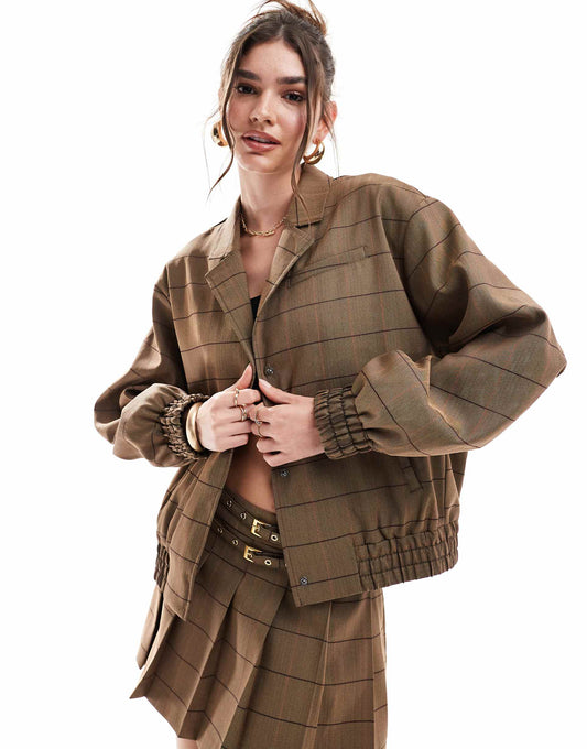 Tailored Bomber Jacket
