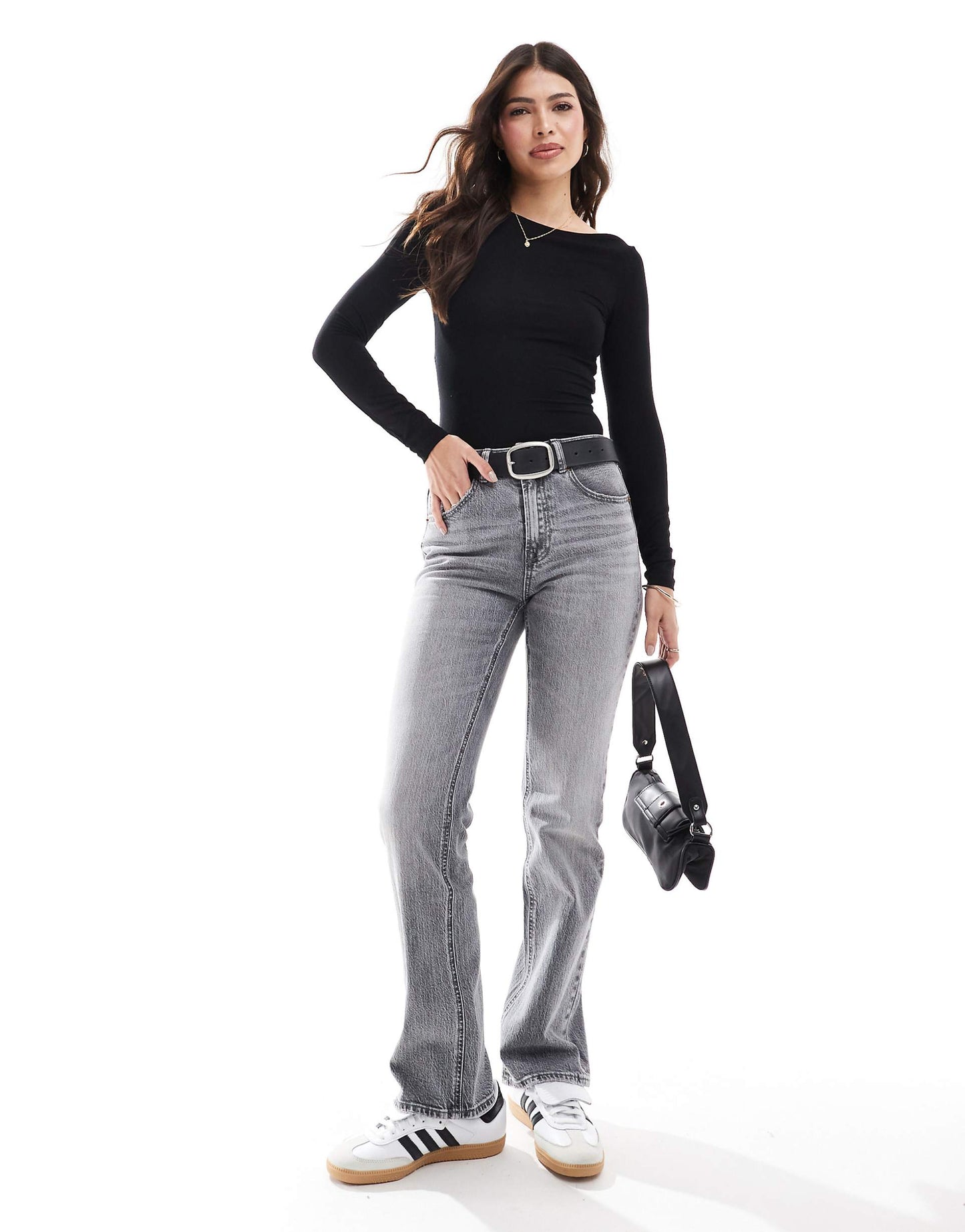 Long Sleeve Boat Neck Bodysuit