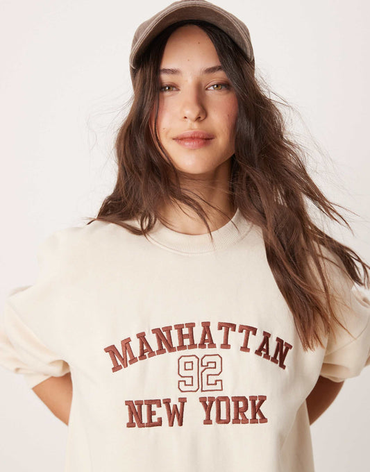 Manhattan Oversized Sweatshirt