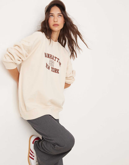 Manhattan Oversized Sweatshirt