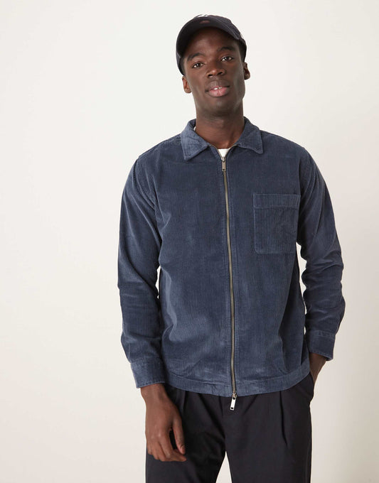 Zip Thru Cord Shirt