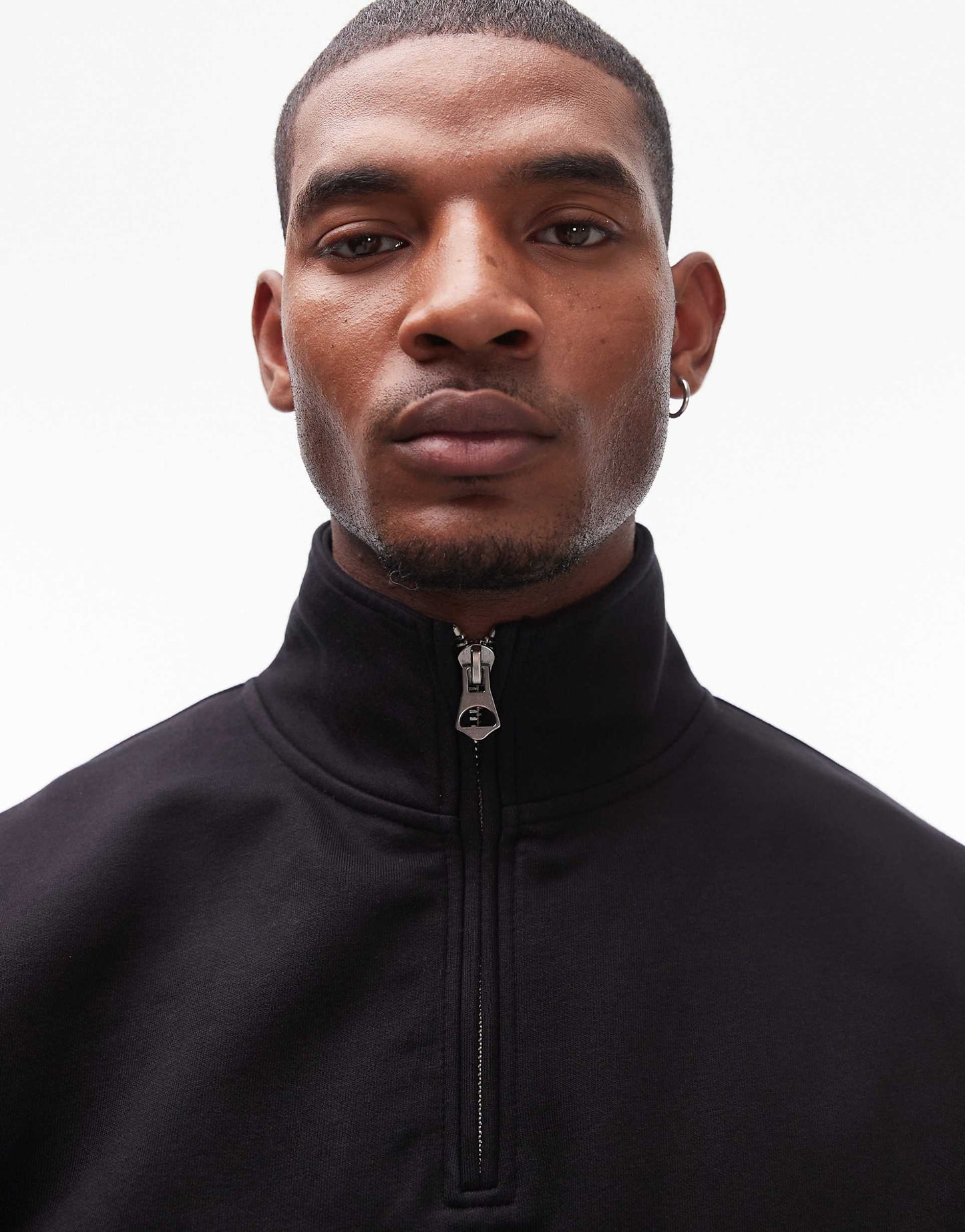 Premium Heavyweight Oversized 1/4 Zip Sweatshirt