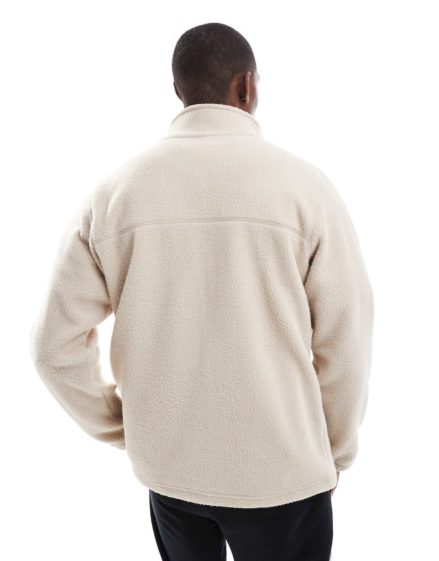 Colourblock Pebbled Full Zip Fleece