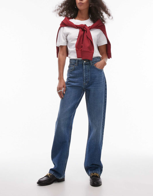 Kort High Rise Straight Jean