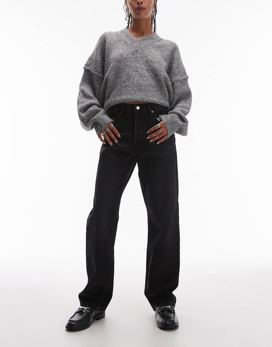 Kort High Rise Straight Jean