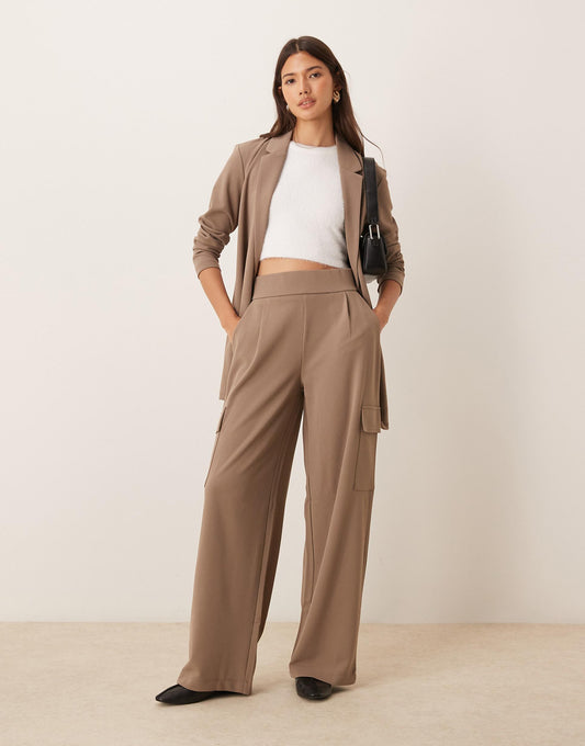 Side Pocket Cargo Trousers Co-Ord