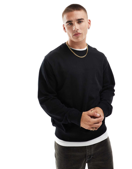 Oversized Crew Neck Sweatshirt