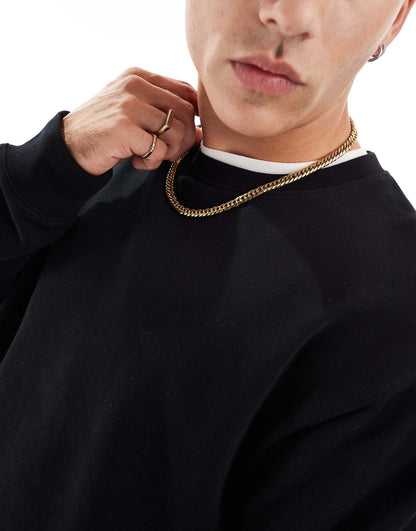 Oversized Crew Neck Sweatshirt