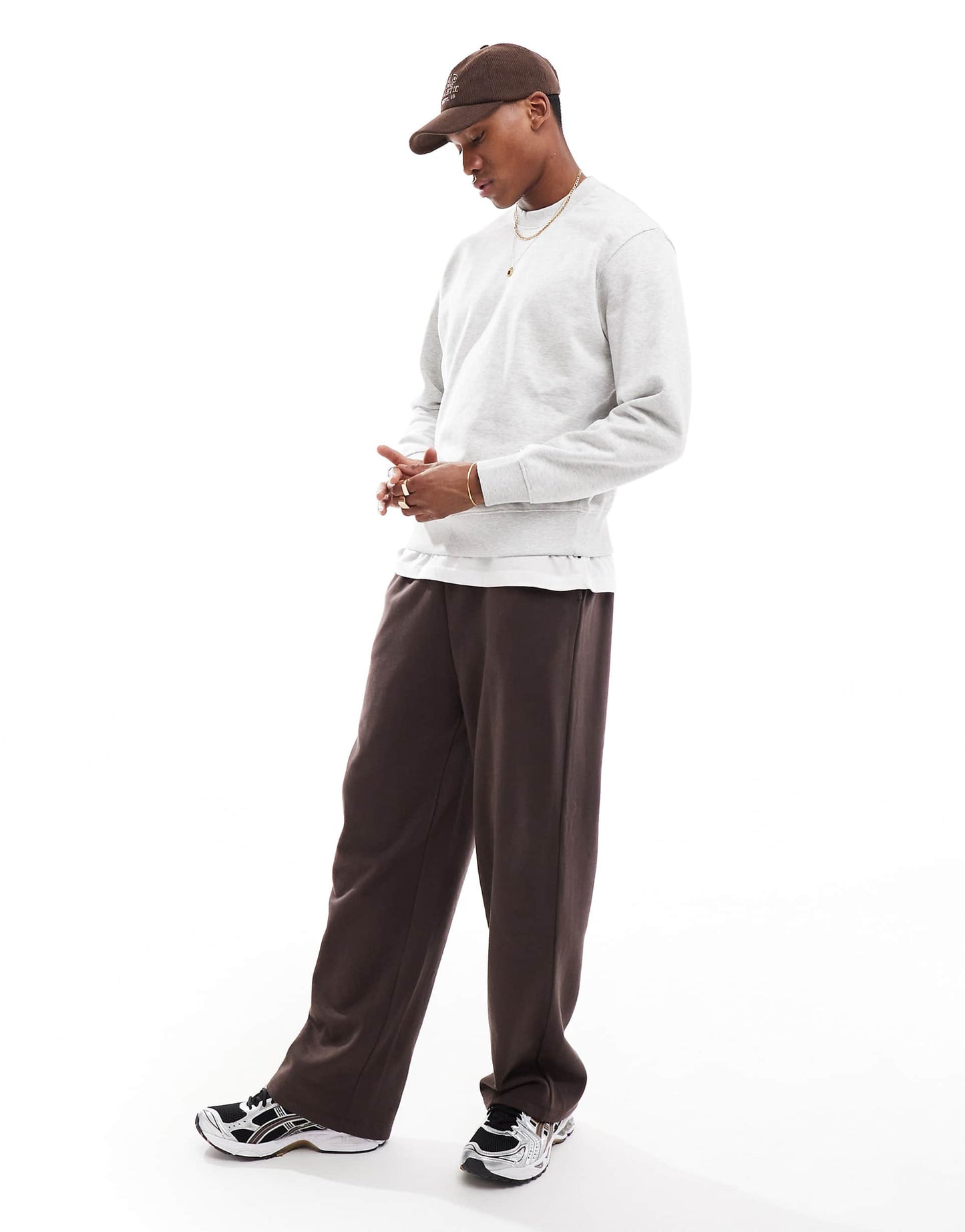 Premium Oversized 400Gsm Heavyweight Crew Neck Sweatshirt
