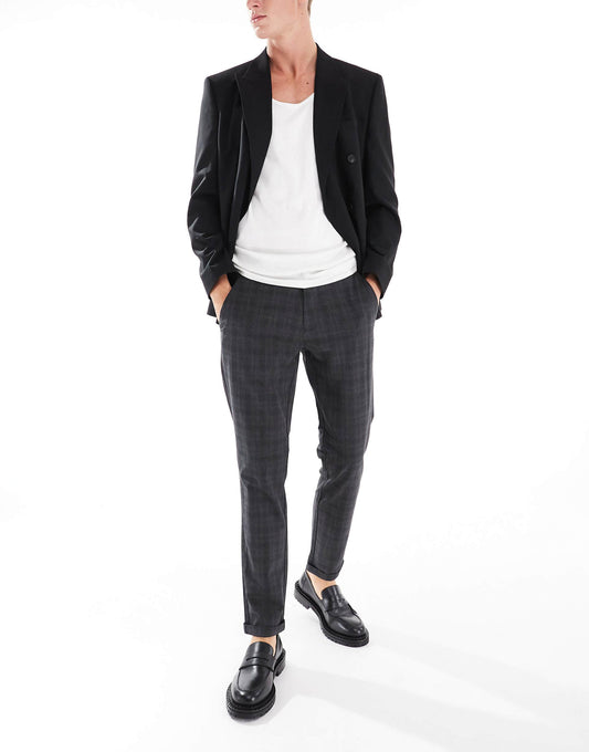 Check Smart Trouser