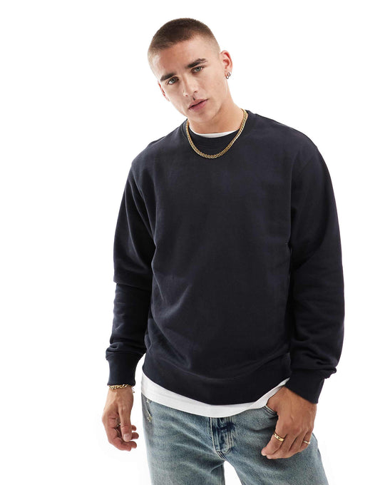 Oversized Crew Neck Sweatshirt