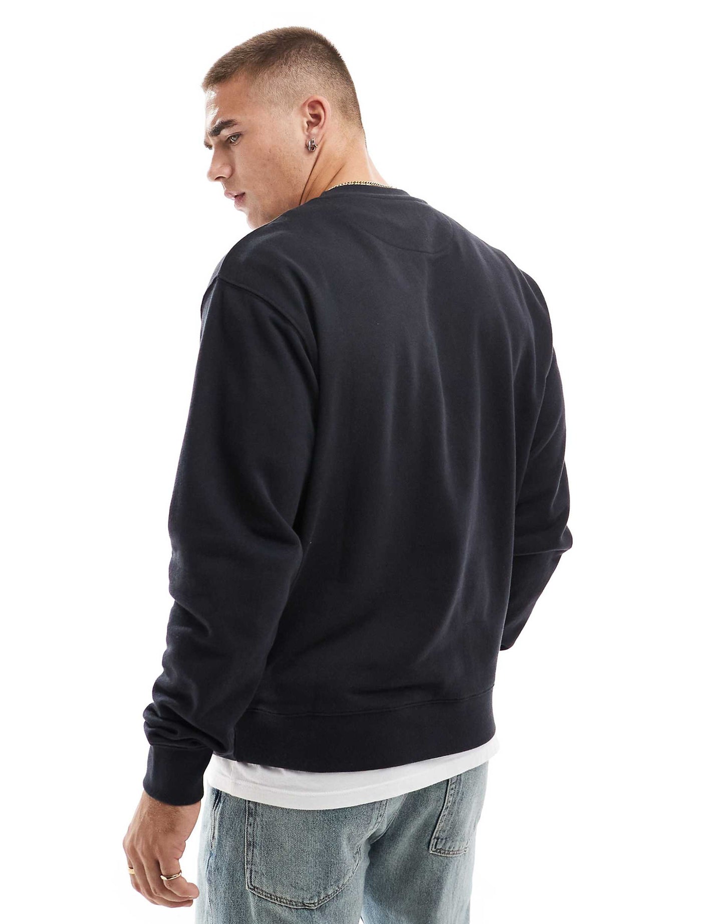 Oversized Crew Neck Sweatshirt