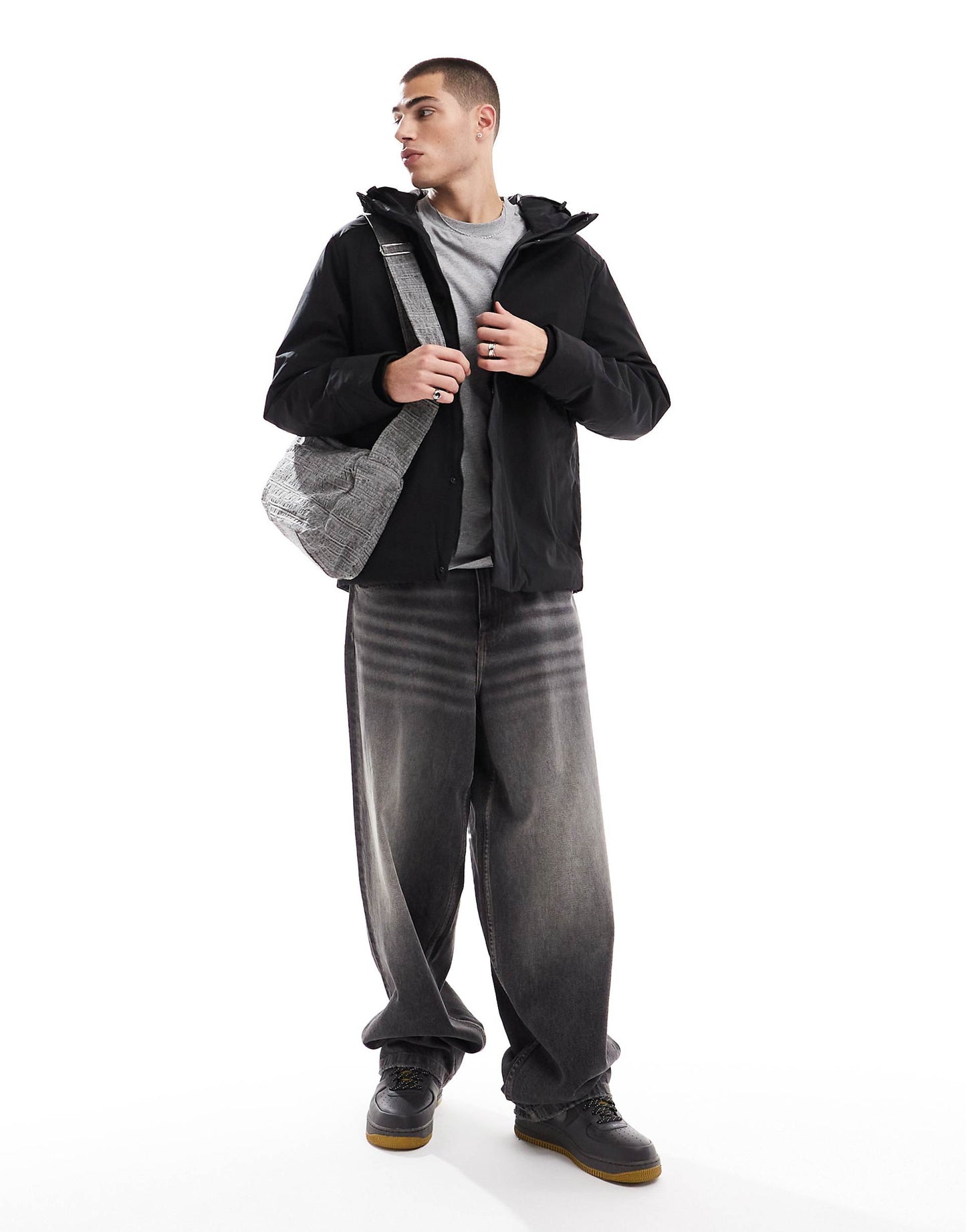 Technical Parka With Padded Lining