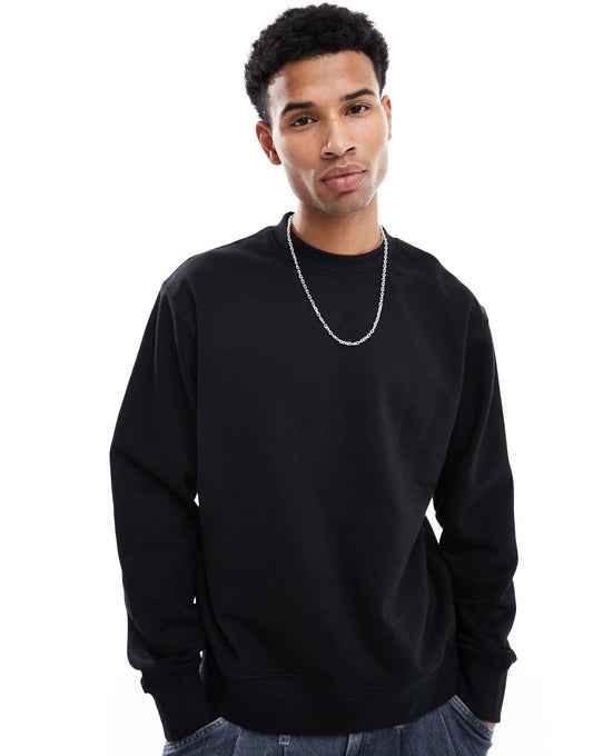 Premium Oversized 400Gsm Heavyweight Crew Neck Sweatshirt