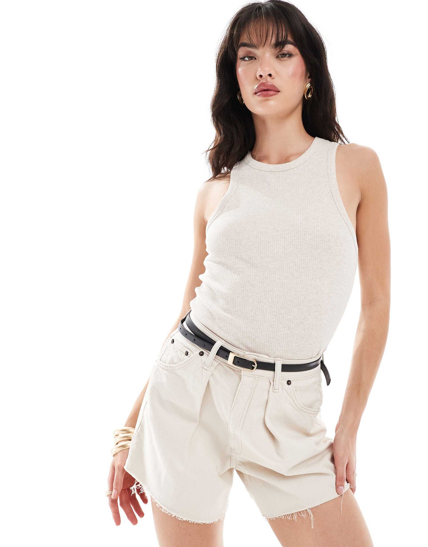 Femme Ribbed Vest