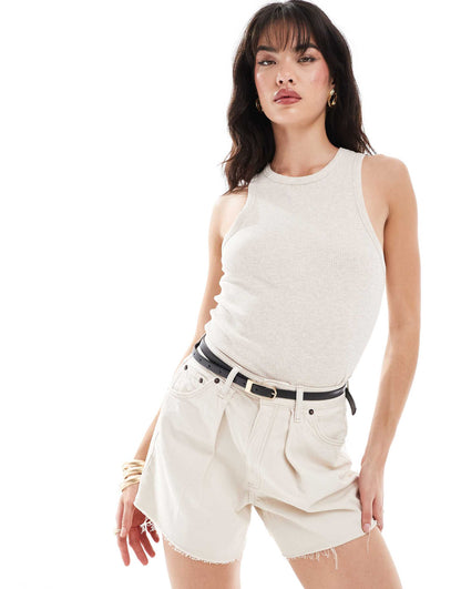 Femme Ribbed Vest